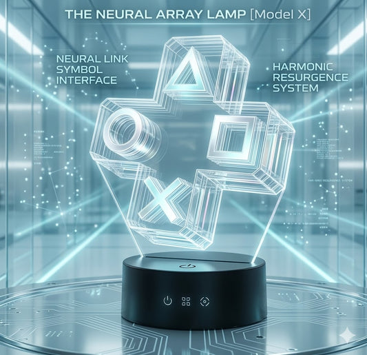 Esports Gaming Experience 3D Lamp - Dynamic RGB Cross Button Night Light - Optical Illusion LED Decor for PC Setup & Gamer Cave Ambiance