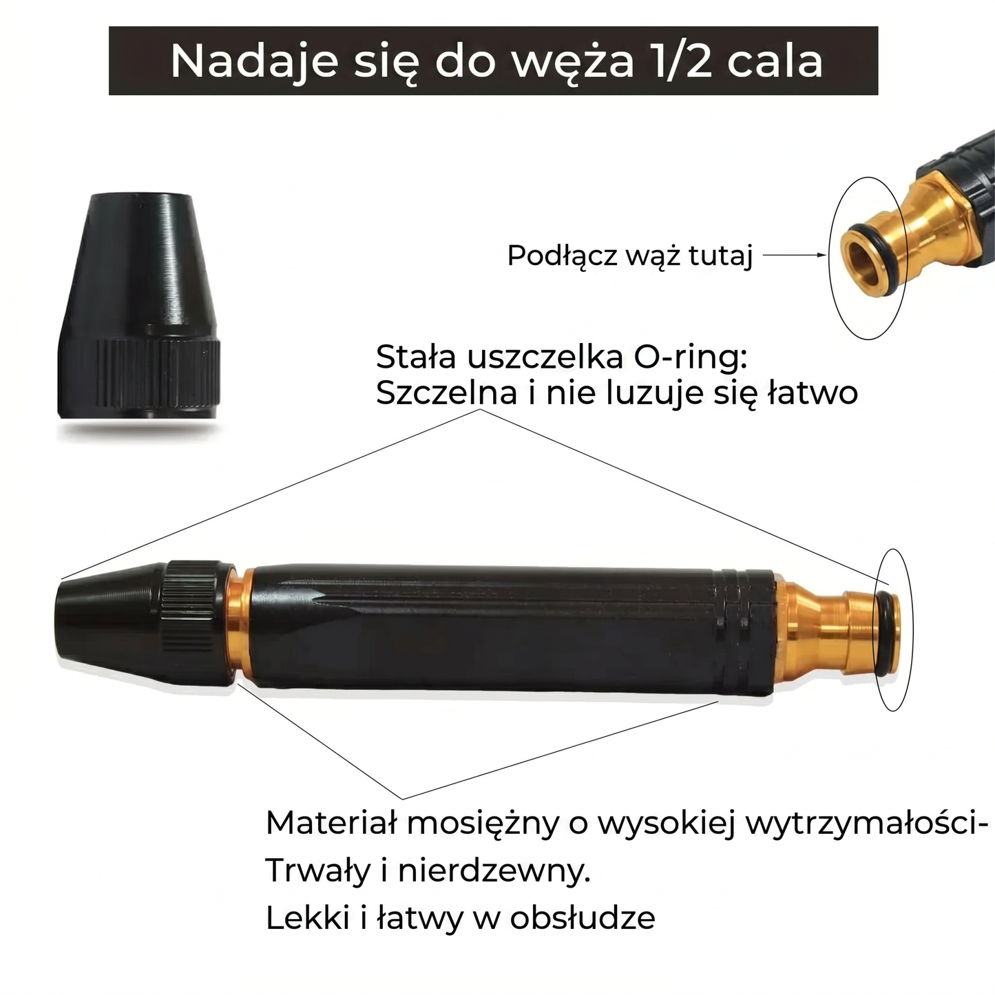 Kervalon®🍉 Mocny pistolet wodny do mycia samochodu pod wysokim ciśnieniem🍉