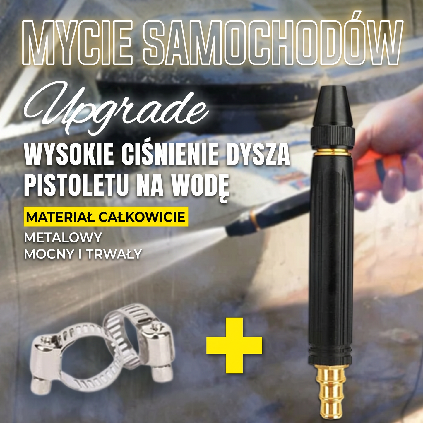 Kervalon®🍉 Mocny pistolet wodny do mycia samochodu pod wysokim ciśnieniem🍉