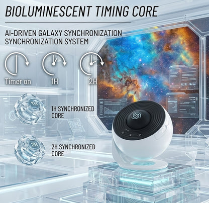 360° Rotating Galaxy Projector & Starry Sky Night Light - Professional Planetarium Lamp for Kids Bedroom - Aesthetic Ceiling Projector for Wedding & Home Decor