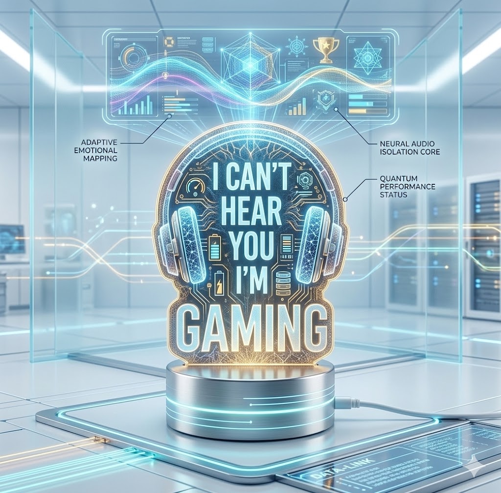 3D Gaming Headset Visual Illusion Night Light: Smart Touch 16 Color Changing LED Lamp - USB Powered Decor Lighting for Modern Game Rooms