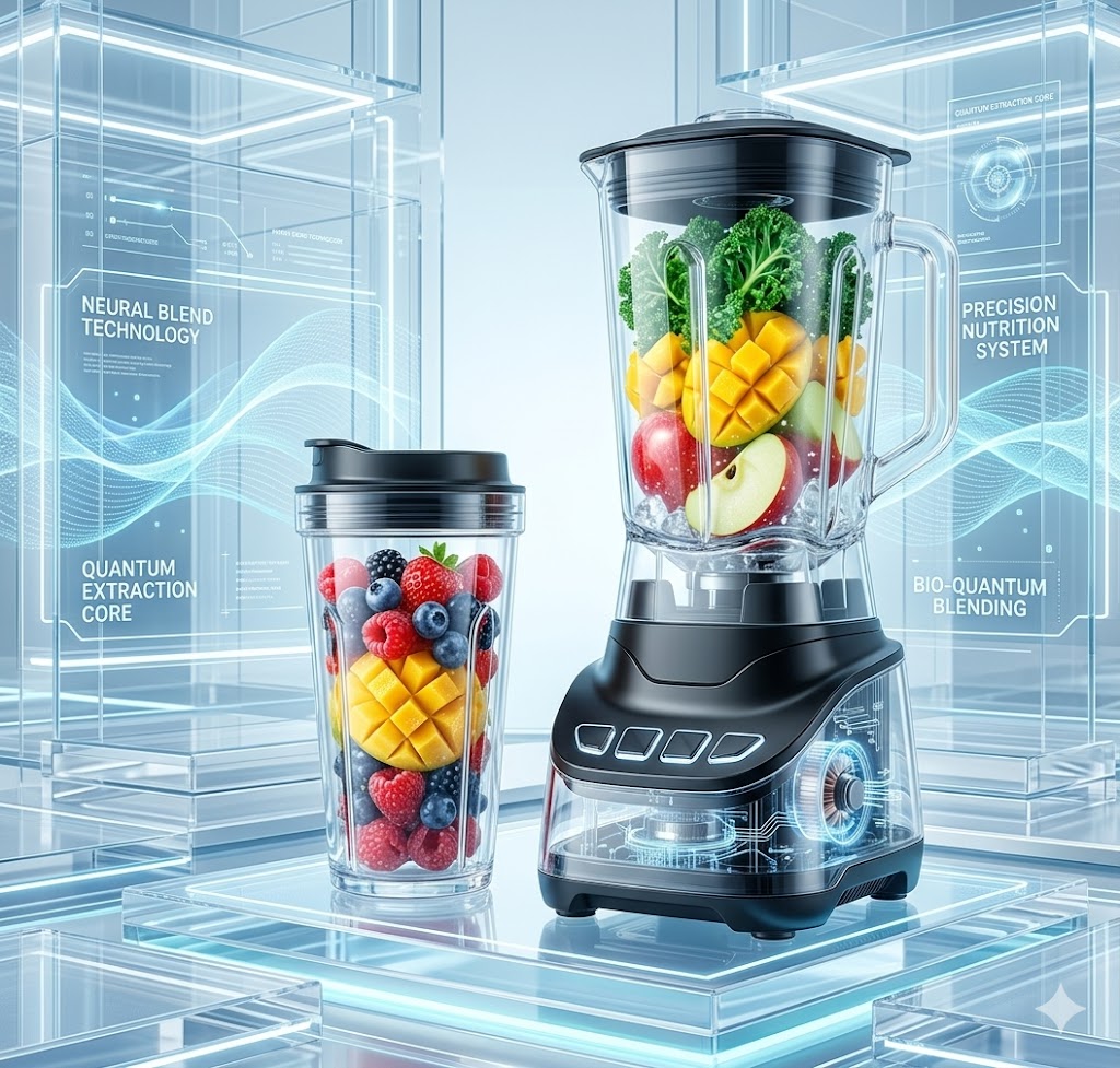 700ml Large Capacity Portable Electric Juice Maker - High-Speed 6-Blade Personal Blender - Rechargeable Fruit Mixer Cup for Protein Shakes & Smoothies